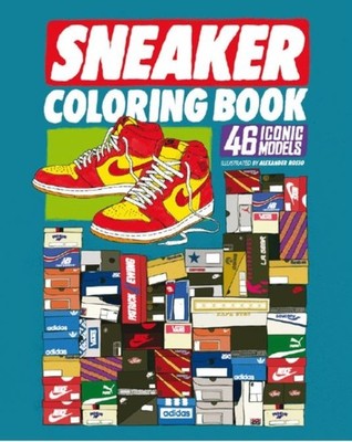 SNEAKER COLORING BOOK by Alexander Rosso Paperback Self Help Business