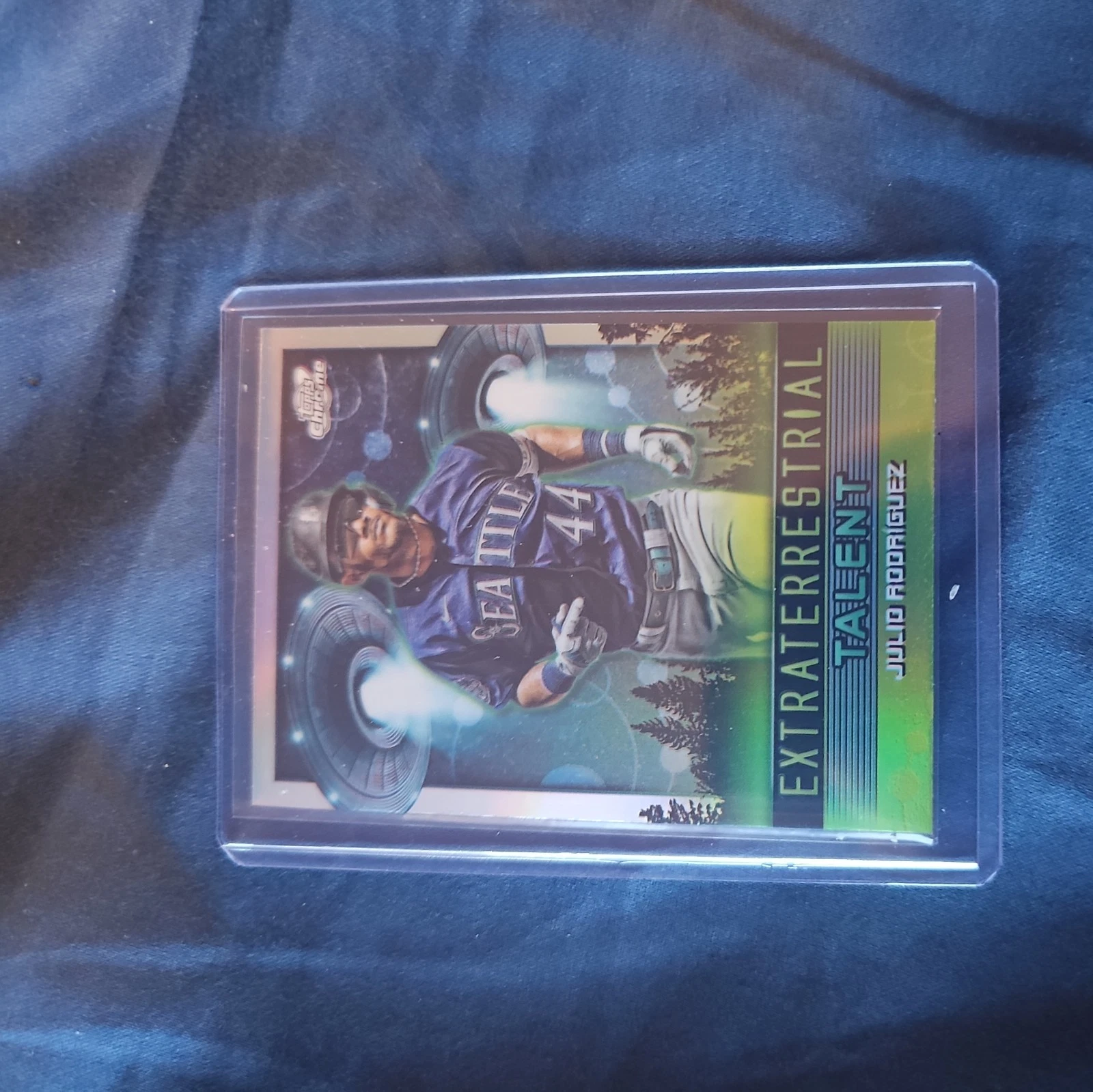 2024 Topps Cosmic Chrome - Extraterrestrial Talent Julio Rodriguez #ET-14