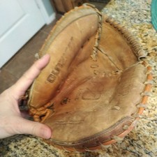 Baseball Glove Mizuno Franchise Model C001 Pro Scoop Catchers Mitt Power Lock