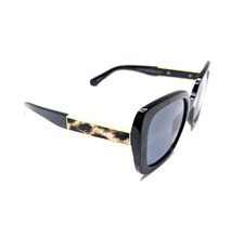 Foster Grant DG1220 Black Oversized Square Frame Women  s Sunglasses