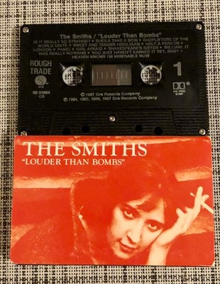 THE SMITHS «LOUDER THAN BOMBS» BLACK CASSETTE (Canada) TESTED
