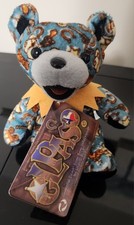El Paso 7" Grateful Dead Bean Bear With Tag Series 8 Liquid Blue