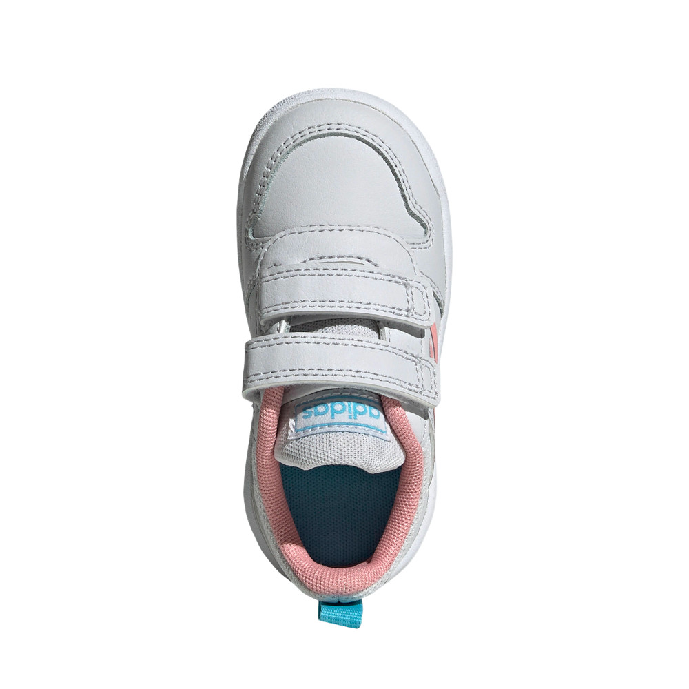 Adidas Jr Kids Girls White/Pink Tensaur Infant Shoes Adidas Jr Kids Girls White/Pink Tensaur Infant Shoes