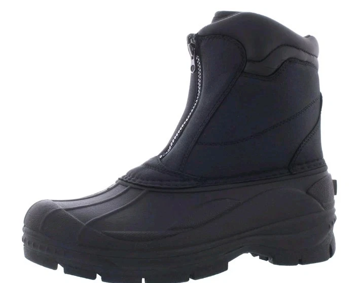 Zip Black Rubber Boots for Men for sale | eBay display picture 1