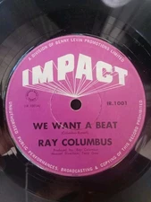 Ray Columbus We Want A Beat New Zealand Rock 60s Impact 