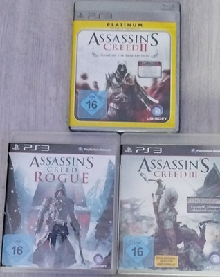 Ubisoft PS3: Assassin's Creed II, Rogue, III, Action & Abenteuer, USK 16
