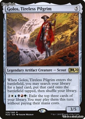 Golos, Tireless Pilgrim EN [M20 - 226] - NM TCG MTG