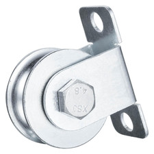 48Mm Cable Pulley Wheel Wall Mount, with Ball Bearings for Wire Rope, for Pulley