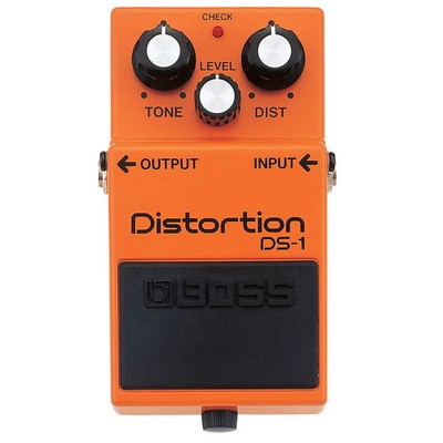 Boss DS-1 Distortion Pedal - Iconic Orange Guitar Effect - Includes Box & Manual