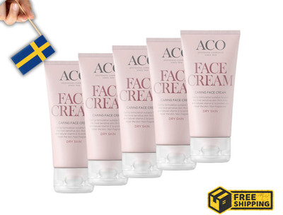 ACO Face Caring Face Cream 5-pack (5x50 ml) - Swedish Skincare