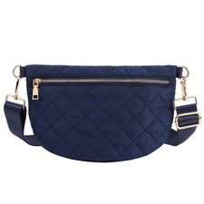Crossbody Bags for Women Quilted Crossbody Bags Puffer Puffy Sling Purse Belt...