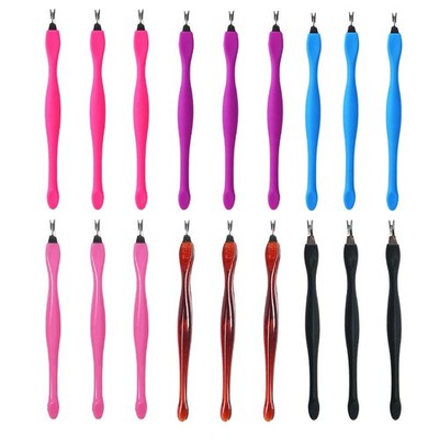 Nagelhautgabel, 18 Stück Cuticle Trimmer, Cuticle Pusher, Edelstahl Dead Skin...