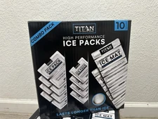 Titan by Arctic Zone High Performance Ice Packs, 10 Pack Combo