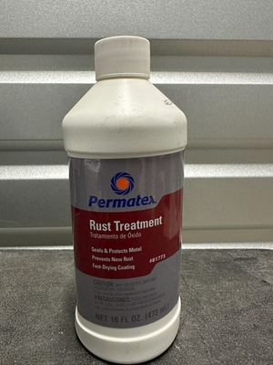 #ad Permatex Rust Treatment 16 fl oz item# 817733 $28.99