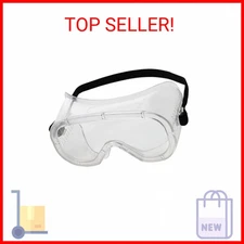 Sellstrom Safety Goggles Eye Protection, Flexible, Soft Protective Eye Shield fo