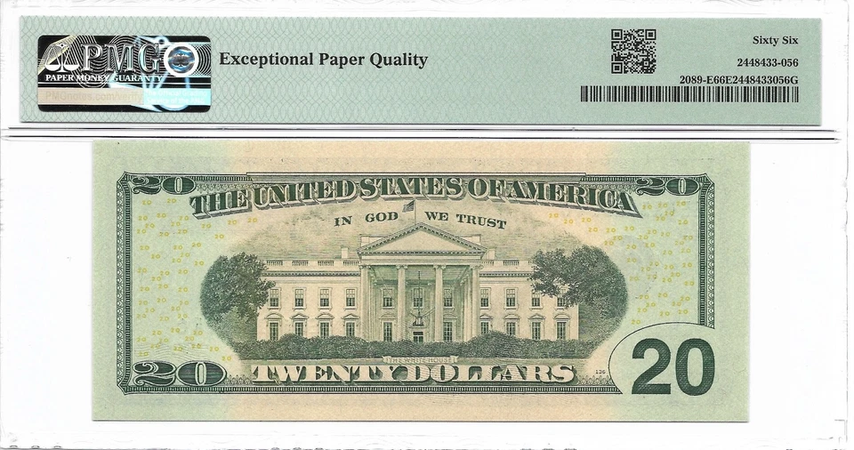 2004 $20 RICHMOND FRN. PMG GEM Uncirculated 66 EPQ Banknote. - Image 2 of 2