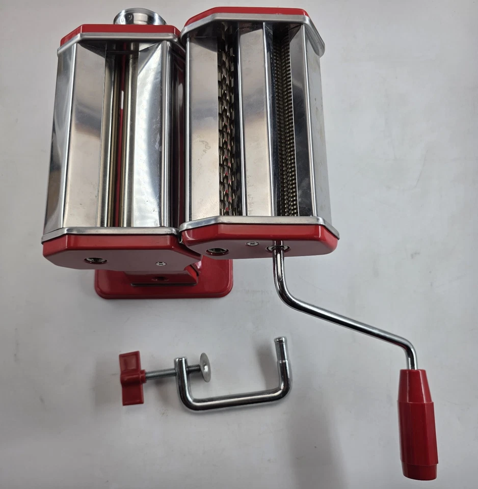 Pasta Maker Manual Pasta Machines Stainless Steel, Fresh Pasta Making MachineEUC - Image 2 of 4