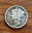 1935 S MERCURY SILVER DIME 90% SILVER - US COLLECTIBLE COIN