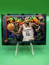 Cason Wallace 2025 Topps Chrome #191 Green Basketball Refractor /99