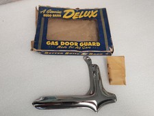 Nos Budd Barr Chrome Gas Door Guard 1951 Packard Vintage Accessory Nos Budd Barr Chrome Gas Door Guard 1951 Packard Vintage Accessory