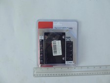 HDD Caddy, 9.5Mm Thick Aluminum HDD SSD Adapter, Dual Boot Absorb Noise