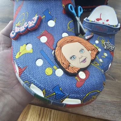 Crocs Classic Clog Childs Play Chucky Men Size 11 Unisex  display picture 1