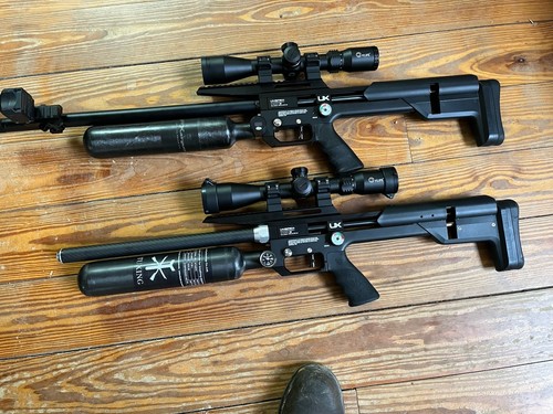 Umarex Zelos Titanium Bottle Adapter Kit. With OEM FX Bottle To Gun Valve.
