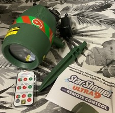   Star Shower Ultra 9 Remote-Controlled Laser Light Show - 9 Modes   No Box