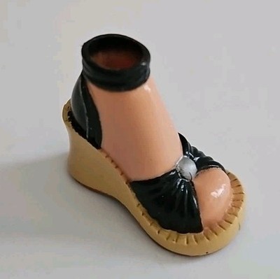 Barbie My Scene 2002 SPRING BREAK Replacement Wedge Shoe Open-Toe High Heel