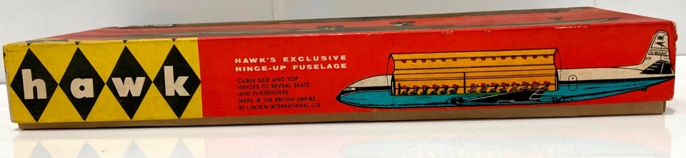 Vintage (1958) Hawk 1:153 Scale De Havilland Comet IV model kit MIB - Image 2 of 4