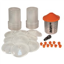 DeVILBISS DeKUPS EVO Disposable Paint Cup Starter Demo Kit - 24 oz #7200-DPV24