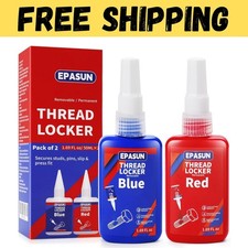 ThreadLocker 242 and 271, Thread Lock Medium and High Strength Lock Tight  Seal