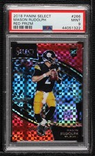 2018 Panini Select Field Level Red Prizm 16/49 Mason Rudolph PSA 9 MINT 04qn
