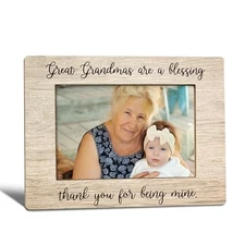 Great Grandma Picture Frame, Gifts for Grandma Nana from Grandkids, color-7