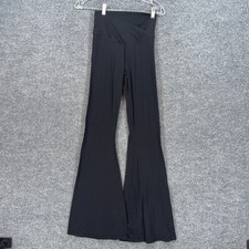Offline by Aerie Flare Leggings Women Medium Black Crossover Waist Active Pants