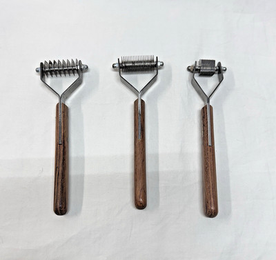 Mars Coat King- Set of Three Dog Grooming Tools 8 Tool, 20 Tool and Mini 14 Tool