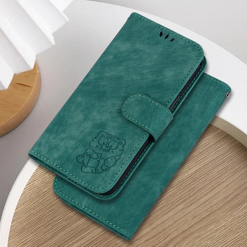 Phone Case For Nokia C12 X30 G22 C31 XR 21 G300 C20 G60 Leather Cute Tiger Cover - Picture 3 of 14