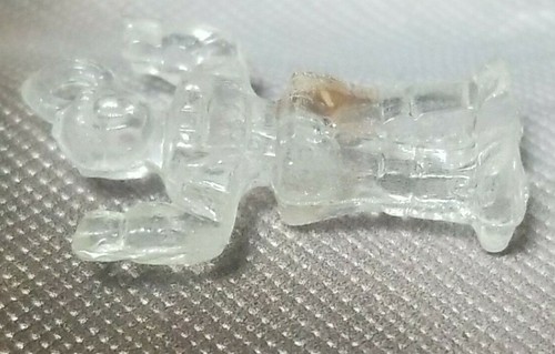 De colección Cracker Jack / Gumball Máquina Dije - 1" ROBOT TRANSPARENTE Ray Rohr Arte Cósmico - Imagen 7 de 8