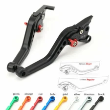 Short CNC Clutch Brake Lever Fit SUZUKI GSR 250/400/600/750 SFV650 VL125