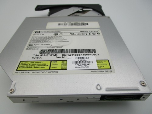 Toshiba pour HP GRAVEUR Combo Slim TS-L632 IDE ATA Lecteur DVD Pc Portable - Imagen 3 de 6