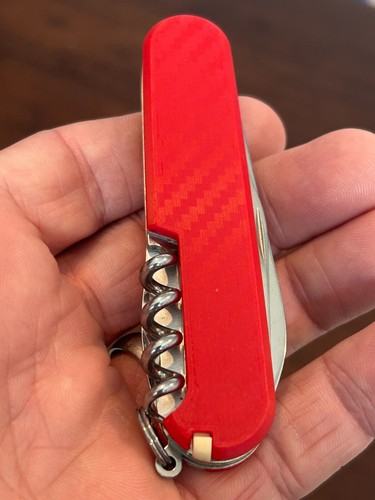 Victorinox CLIMBER Choice of scales CARBON FIBER or TITANIUM - FREE SHIPPING !!! - Picture 20 of 34