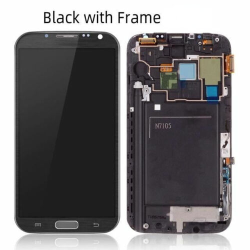 For Samsung Galaxy Note 2 N7100 N7105 AMOLED LCD Touch Screen Digitizer Display - Afbeelding 1 van 17