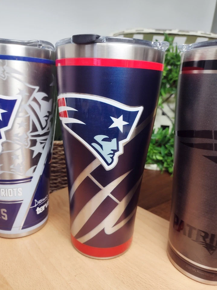 Stainless Steel Tumbler - New England Patriots NFL - PICK YOUR STYLE TUMBLER - Image 4 of 4