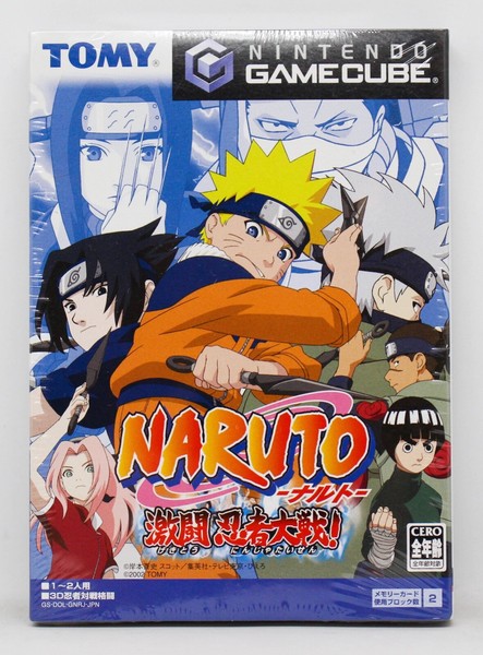 NARUTO CLASH OF NINJA - GAMECUBE GC GAME CUBE - NTSC JAPAN - NUEVO PRECINTADO