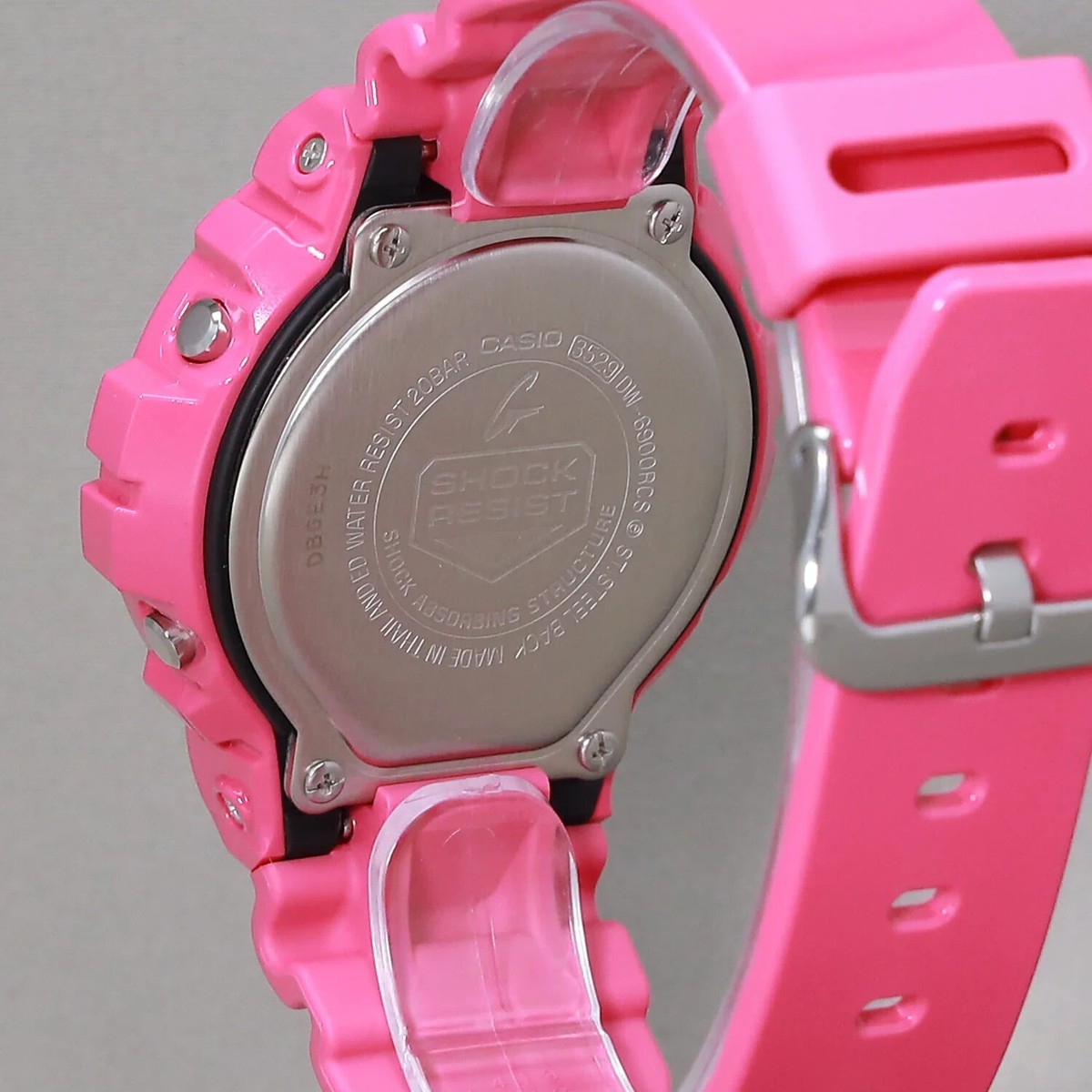 カシオ DW-6900PL-4JF G-SHOCK ピンク Casio G Shock DW-6900RCS-4 CRAZY COLORS Watch 2024 Pink Brand New