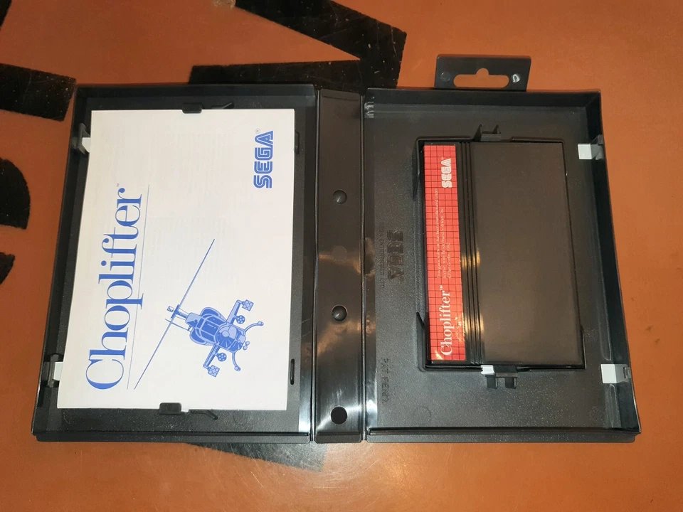 ## Sega Master System - Choplifter (Eu Release) - Complete Mint ## - Image 2 of 2