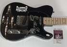 AVATAR SIGNED CUSTOM ELECTRIC GUITAR JONAS JARLSBY SWEDISH ROCK ALL 5 JSA COA — photo 2