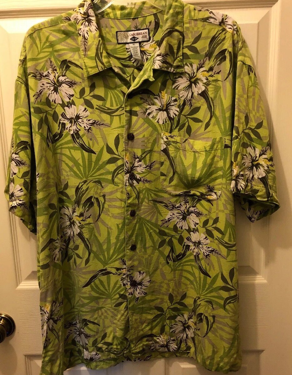 CHEMISE HAWAÏENNE TROPICAL PERROQUET TOUCAN HOMME