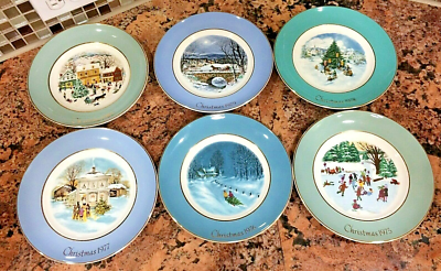 Avon Christmas Plate Series Enoch Wedgwood 