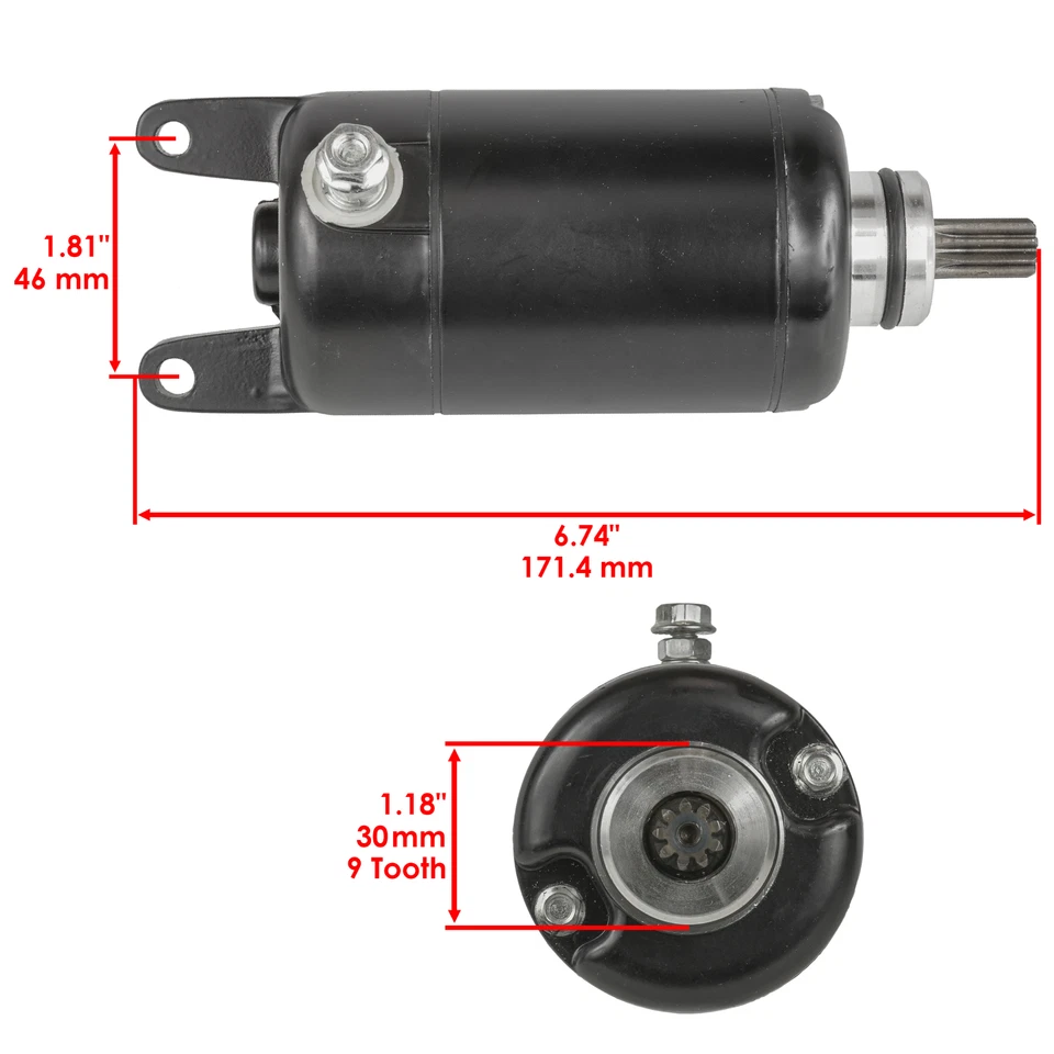 Arranque para Kawasaki EX250 Ninja 250R 248cc 1986 1987 1988 1989 1990 1991-2012 Foto 2 de 4